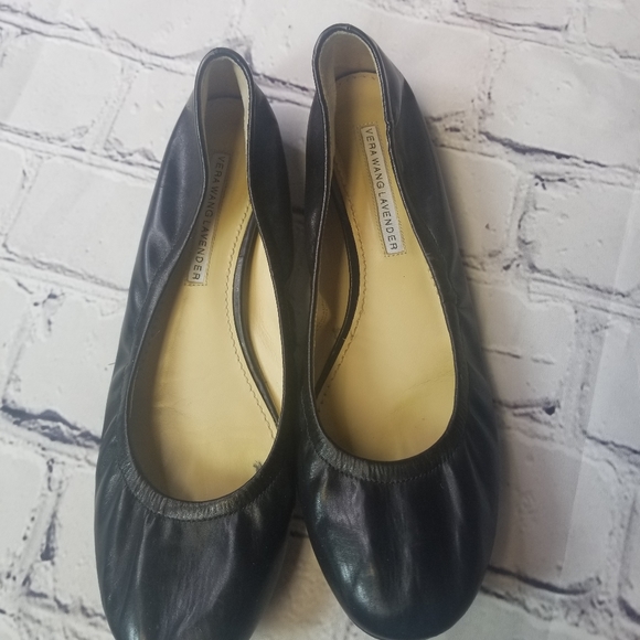 Vera Wang Lavender Label black ballet flats - Picture 6 of 13